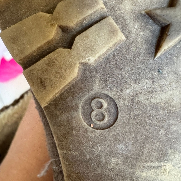 Grey, Tall, Wool lined boots - Picture 3 of 3